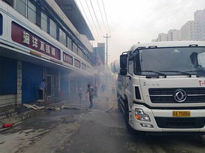 蘭州七里河噴霧車秒變消防車 平凡崗位上的英雄時(shí)刻